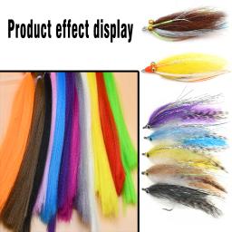 MNFT-Fibras Duráveis Streamers, Materiais de Amarração Sintéticos, Fibra Dura para Deceivers, 12 Cores Opcionais, 30cm - Image 4