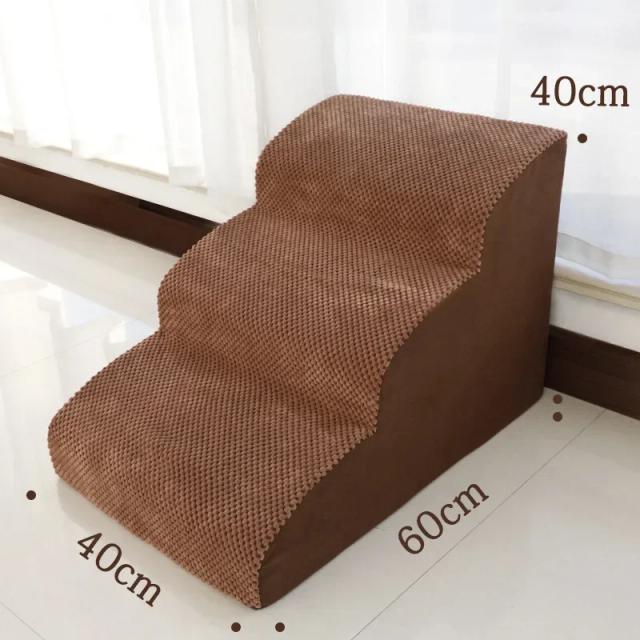 Escada Acessível para Cães e Gatos de Pequeno e Médio Porte, Ideal para Cama - Rampas Duráveis para Filhotes e Gatinhos