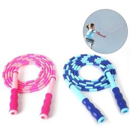 Corda de salto ajustável PVC macio para crianças, corda de salto de bambu comum, perder peso, equipamentos esportivos, não é fácil de amarrar, 2,8 m - Image 5