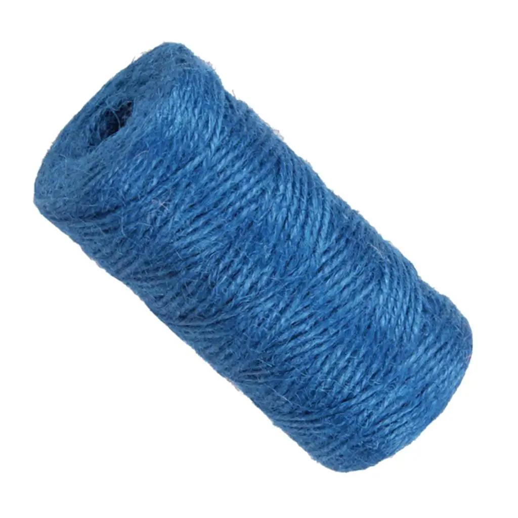 Fio de juta de fibras naturais fio de artesanato fio de jardim, adequado para artesanato - Image 1