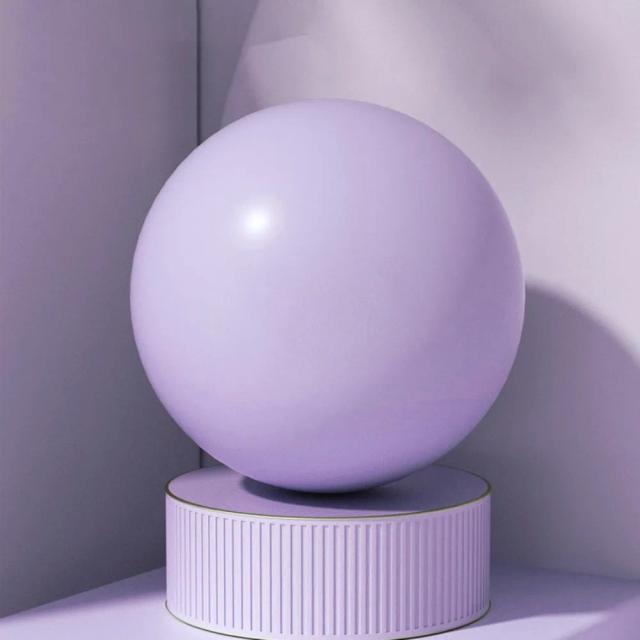 Bola de Yoga PVC Mini Exercício Anti-Explosão 25cm