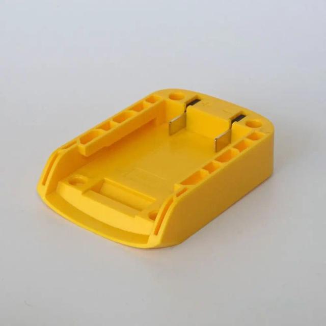 Carregador ABS para Cabeça Shell com Conector de Bateria - Adaptador DIY Compatível com Makita, DeWalt, WORX e Milwaukee para Baterias de Lítio 18V