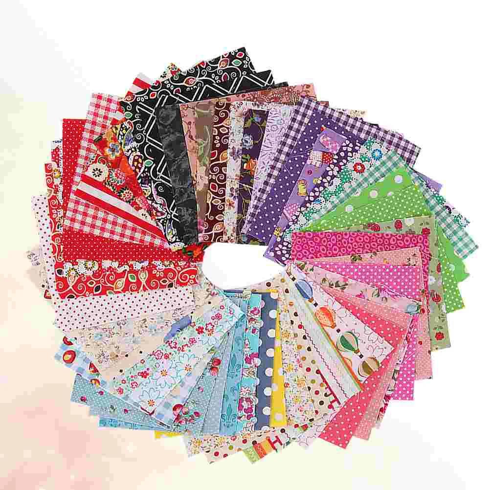 Patchwork Tecido De Costura, Quilt Quadrados, Folhas Quadradas, Material De Pano, Tiras De Tecido Quilting, Pré-Corte - Image 1