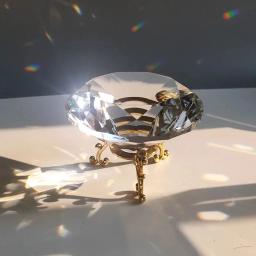 Diamante De Vidro De Cristal Para Decoração De Casa, 10 Cores, Ornamentos De Festa, Proposta Romântica, No Base Artesanato - Image 6