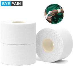 Fita Atlética Médica Esportiva Branca, Sem Resíduo Pegajoso, Atletas, Treinadores, Primeiros Socorros Lesão Envoltório: Dedos, Tornozelos Pulso - Image 1
