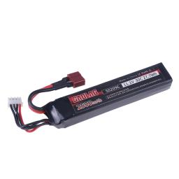 Bateria Lipo para Pistola de Água, Airsoft BB Air Pistol, Brinquedos Elétricos, Peças de Armas, 11.1V, 3S, 2500mAh, 30C, 502096 - Image 2