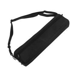 Caixa de armazenamento de flauta com 16 buracos, conjunto portátil de couro preto com forro azul, bolsa, peças de instrumentos de sopro, acessórios - Image 6