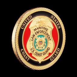 Moeda do Desafio da Guarda Costeira dos Estados Unidos, Lembranças e Presentes Banhados a Ouro, Moeda Comemorativa da Marinha dos EUA - Image 5