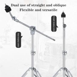 Liga Boom Cymbal Holder com pés antiderrapantes, Stand Mount Tripé, Altura ajustável, Acessórios para Instrumentos Musicais, B-200 - Image 3