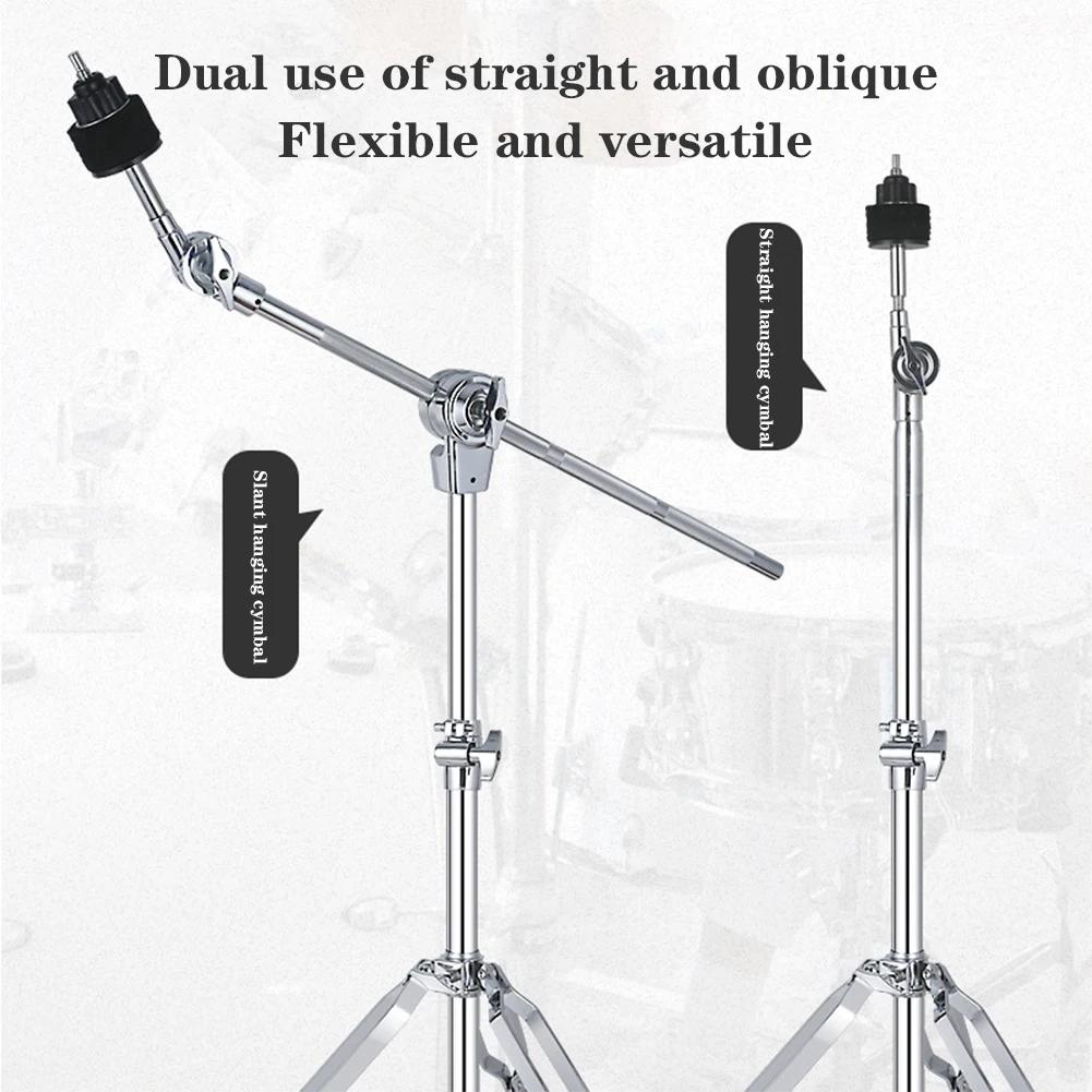 Liga Boom Cymbal Holder com pés antiderrapantes, Stand Mount Tripé, Altura ajustável, Acessórios para Instrumentos Musicais, B-200 - Image 1