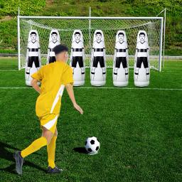 Goleiro inflável de futebol Air Manequins, manequim, Free Kick Defender, Standing Boxing Bag, exercício doméstico para crianças e adultos - Image 6