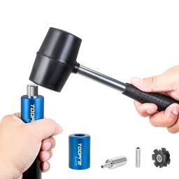 Bicicleta garfo dianteiro estrela porca montagem ferramenta mtb tubo steerer fone de ouvido componentes ferramenta manutenção - Image 2