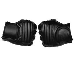 Luva de boxe de couro PU para homens, meio dedo, preto, lavável, ginásio, luta, escalada, esporte, fitness, ciclismo, luva, G141 - Image 6
