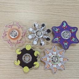 Spinner de mão correndo figura pequena ponta do dedo giroscópio ilusão visual brinquedo de descompressão rotação dinâmica criativa das crianças - Image 6