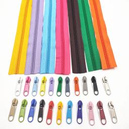 Longo Nylon Zíperes Rolls, Slider Zipper, Acessórios de Costura, Alfaiate, 2 m, 4 m, 6 Pcs, 10 Pcs, 5 m, 8 m, 10 m, 20 Pcs, 1 m, 2 m, 3 m, 5 m, 8 m, 10 m - Image 1
