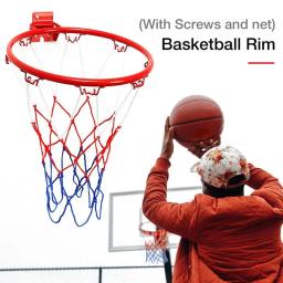 Basquete De Parede De Basquete, Pendurado Cesta Net, Basquete Interior e Exterior, 32cm - Image 3