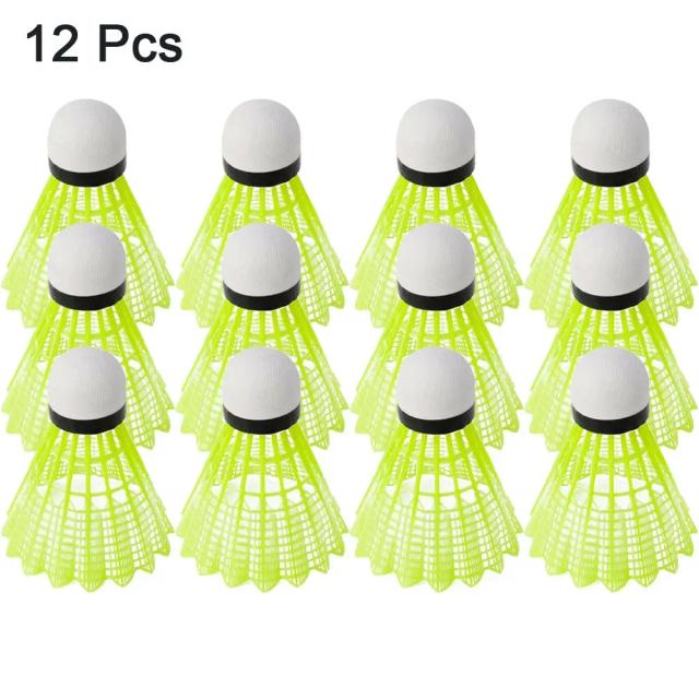 Petecas de Nylon para Badminton: Alta Estabilidade e Durabilidade para Treinamento Indoor e Outdoor