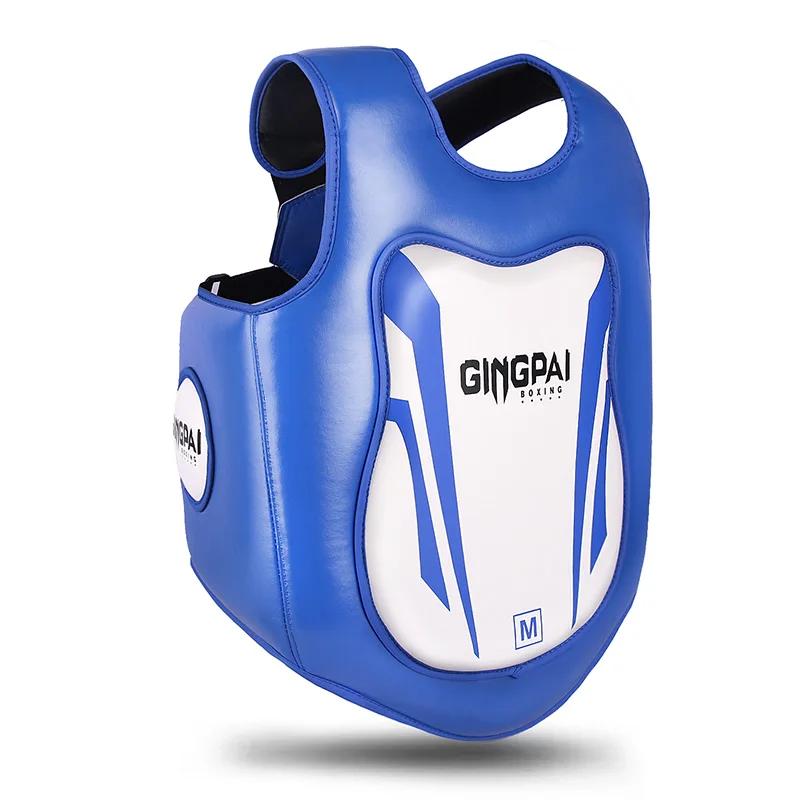 Boxe corpo protetor peito guarda colete para crianças, MMA Kick Equipamento, Artes Marciais Equipamento, Treinamento de Taekwondo, Karate Muay Thai Uniforme - Image 1
