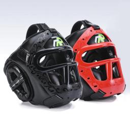 Boxe Chapelaria Testa e orelha Proteção Capacete, Amortecimento Full Face - Image 4