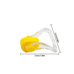 Silicone nariz clipe adequado para mergulho desportos aquáticos, durável, antiderrapante, natação itens - Image 6