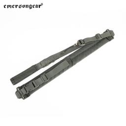 Emersongear estilingue acolchoado de 2 pontos, ajuste rápido, equipamento de airsoft, cinto de arma civil, equipamento de paintball, estilingue de arma em8883 - Image 1