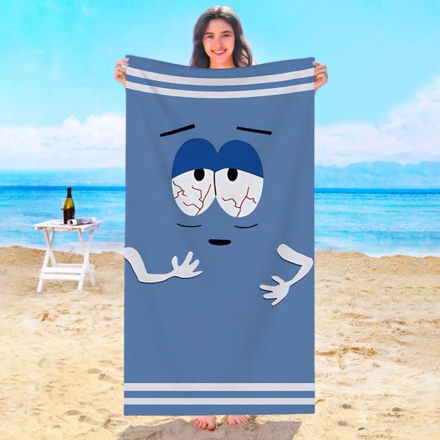 Toalha de Praia Microfibra Banho Banheiro Casa Bebê Sauna Viagem Spa Piscina Secagem Rápida