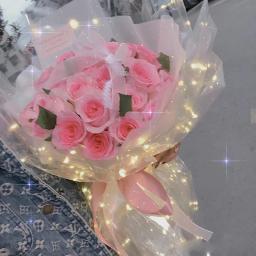 Casamento bouquet papel de embrulho à prova dwaterproof água embalagem de presente de flor luminosa led claro celofane para dia dos namorados festa artesanato papel - Image 5