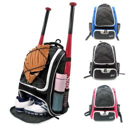 WOLT-Bolsa de Beisebol Juvenil, Mochila de Bastão, T-Ball, Equipamento de Softball, Suporte de Bastão e Luva, Grande - Image 1