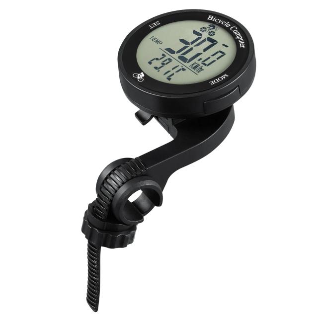 Velocímetro Digital Sem Fio para Bicicleta com LCD Impermeável e Multifuncional para Ciclismo e MTB