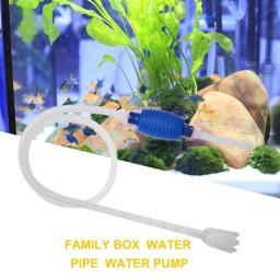 Tanque de peixes do aquário vácuo sifão cascalho sucção manual mais limpo durável bomba água tubo de limpeza do aquário suprimentos essenciais - Image 4