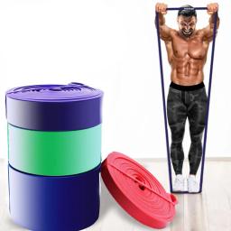 Faixas elásticas de resistência para homens e mulheres, para ioga, treino de força, pilates, equipamento fitness, der de treinamento - Image 3