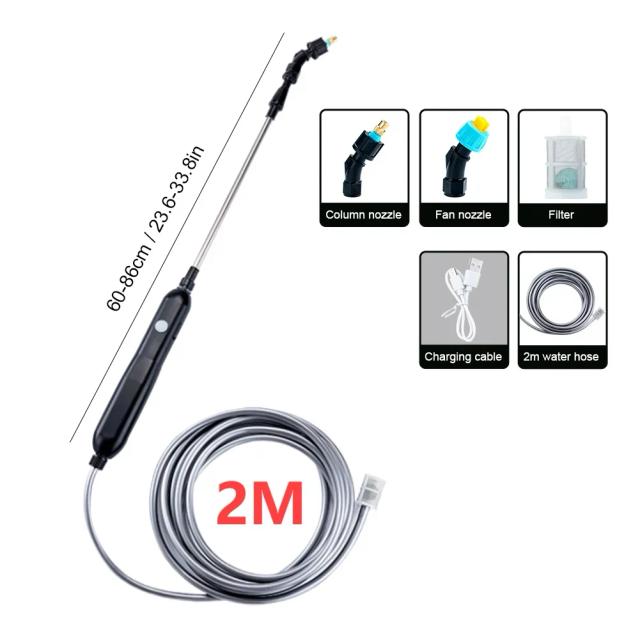Pulverizador Elétrico de Jardim 5L Recarregável USB 2400mAh