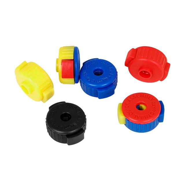 Kit de Bateria com Botões Desmontáveis e Design Prático - Fácil Instalação para Instrumentos de Percussão com 5 Acessórios de Substituição