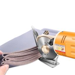 Tesoura Elétrica De Tecido, Lâmina Rotativa, Ferramenta De Tecido, Kit De Cortador De Tecido De Couro, Serra De Corte, Dropshipping, 110V, 220V - Image 6