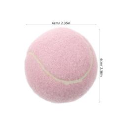 Bolas De Tênis De Alta Elasticidade Para Iniciantes, Bola De Treinamento Brincalhão Para Jogador, Bolas De Borracha Rosa Para Jogos Ao Ar Livre - Image 6