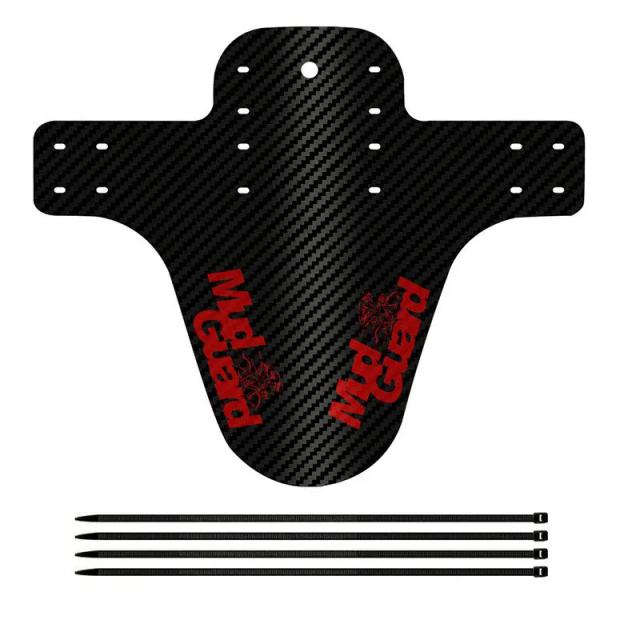Guarda-lamas Universal Dianteiro e Traseiro para Bicicletas MTB e Estrada - Acessório Fender 1 Peça