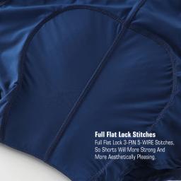 KEMALOCE-Roupa Interior De Ciclismo À Prova De Choque Para Homens, Cueca De Bicicleta MTB, Gel Acolchoado De Bicicleta Shorts, Azul, Cinza, Branco, Tiros Roxos, 5D - Image 4