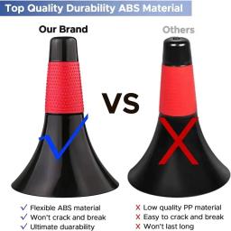 Sports Marker Cones barreira, fitness, futebol, basquetebol, velocidade, agilidade, treinamento de agarrar, 5pcs - Image 3