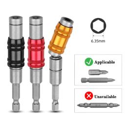 STONEGO-Suporte de broca pivô magnético, modos reto e pivô para metal e madeira, haste de extensão poderosa, 1pc - Image 4