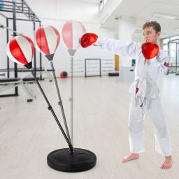 Crianças treinamento bola de boxe crianças saco de boxe bola de boxe velocidade de resposta luvas esporte musculação treinamento ginásio em casa brinquedos - Image 6