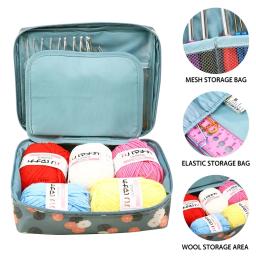 Kit de tricô ergonômico para iniciantes Kit de crochê de lã, ganchos, fios e acessórios de costura, presente para mulheres, novo, quente - Image 4