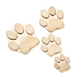 Forma de carimbo de pata de latão, forma de urso, garra de economia, ferramenta de marca de madeira, relevação térmica, 2/4/5/6cm, artesanato, 1 peça - Image 1