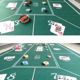 Texas hold'em pokers toalha de mesa 1.8m tecido não tecido deluxe pano de mesa impressão casino jogos de tabuleiro tapete de mesa de jogos em casa - Image 5