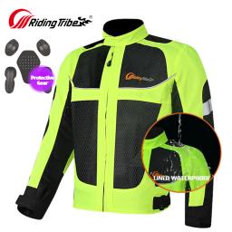 Jaquetas e Calças de Corrida de Motociclismo, Equipamento Protetor, Impermeável, Motocross, Calças Moto, Equitação Casacos, Roupas Verão - Image 1