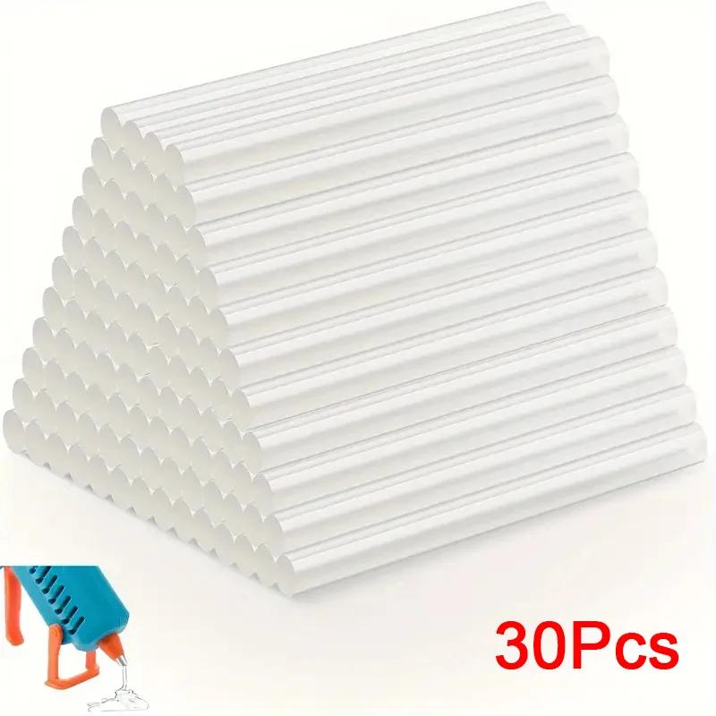 Esplb-cola varas 7mm x 150mm, hot melt cola varas, artesanato transparente, ferramentas de reparo manual, diy, arte, acessórios de liga, 30 pcs/set - Image 1
