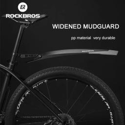 ROCKBROS-Defensores Bicicleta Ajustável, Paralama Bicicleta, Ciclismo Asas, Alongar Roda Durável, MTB Quick Release Fenders, Acessórios de Bicicleta - Image 2