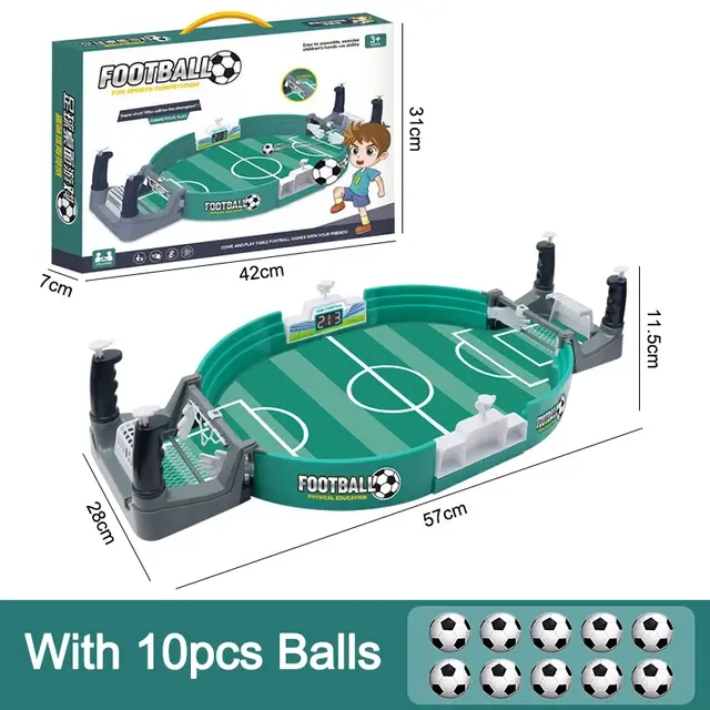 Mesa de Jogo de Futebol para Festas Familiares - Duelo Competitivo e Diversão Interativa com Tabuleiro Miniatura