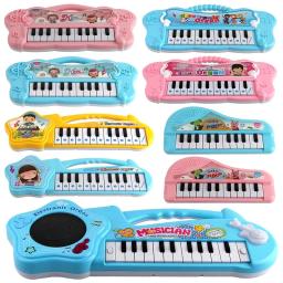 Eletrônico Piscando Piano Brinquedo Musical, Sound Keyborad, Instrumento Musical, Desenvolvimento Early Brinquedos Educativos para Crianças - Image 2