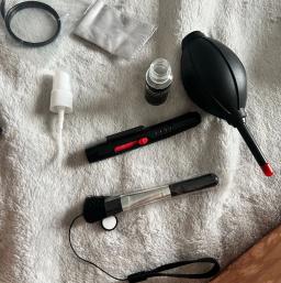6 em 1 kit de limpeza da câmera, ferramenta de limpeza profissional da lente dslr para a lente do sensor b - Image 5