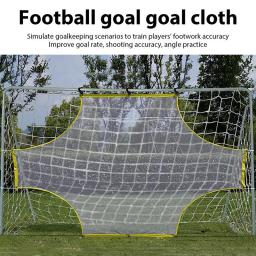 Treino Tiro Target Net, Futebol Goalkeeper Net, Treino de futebol, Goleiro, 5, 7, 11 Pessoa - Image 2
